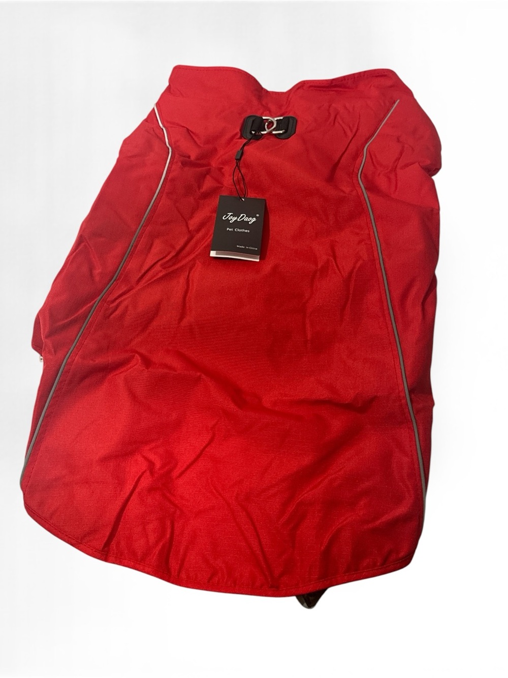 NWT,‎ Joy Dog, Red Dog Rain Vest with Contrast Piping 3XL